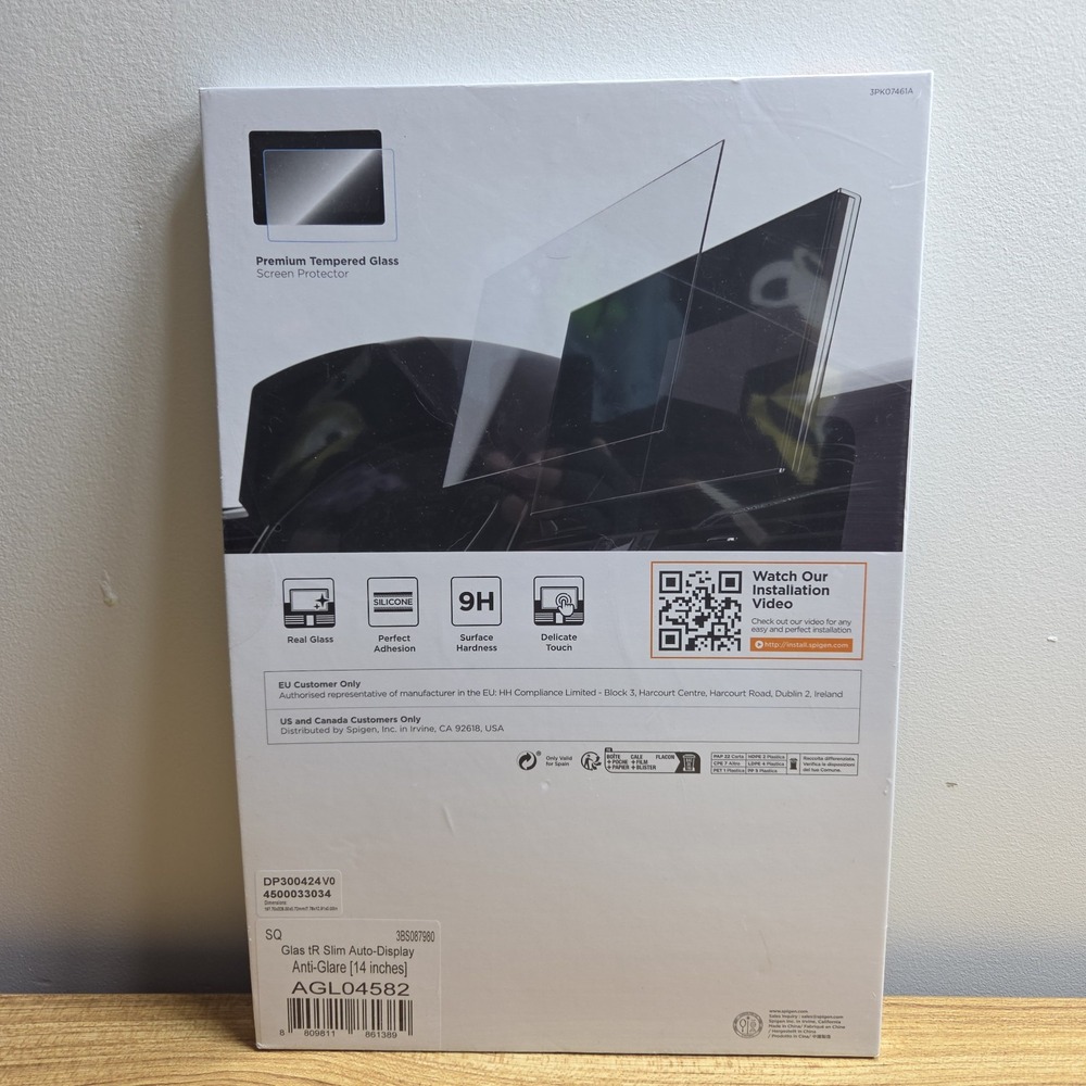 Toyota Tundra 2022 2023 2024 Spigen GLAStR Slim 14" Screen Protector AGL04582 - Picture 2 of 3